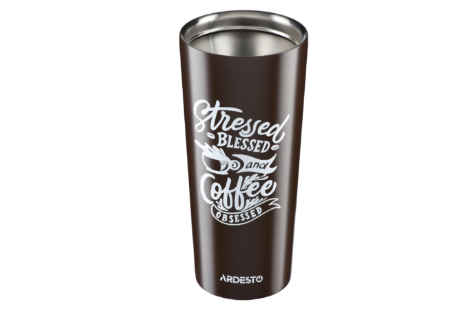Термочашка Ardesto Coffee Time 450 мл AR2645DBB