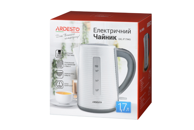 Electric kettle Ardesto EKL-F17WG