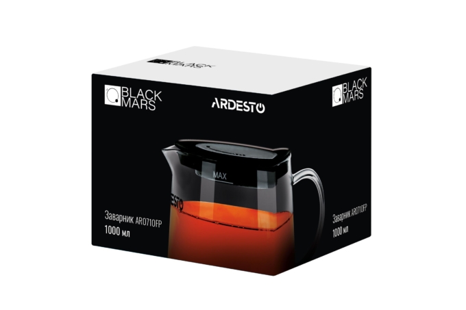 Teapot Ardesto Black Mars AR0710FP
