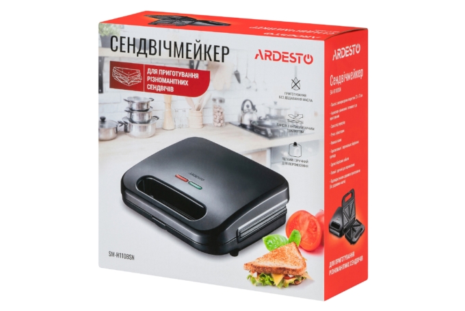 Sandwich maker Ardesto SM-H110BSN