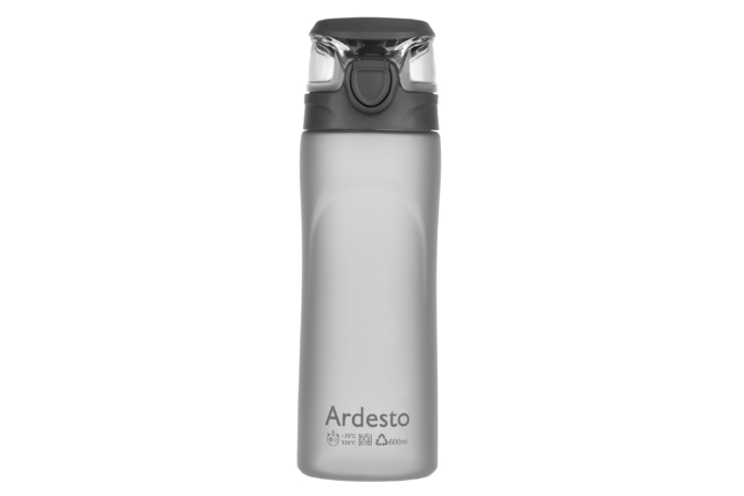 Пляшка для води Ardesto Matte Bottle (600 мл) AR2205PGY