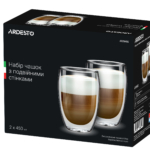 Cups set Ardesto with double walls AR2645G
