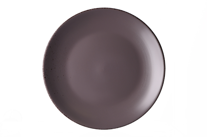 Dessert plate Ardesto Lucca, 19 cm, Grey brown