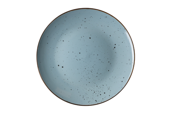 Тарілка обідня Ardesto Bagheria, 26 см, Misty blue