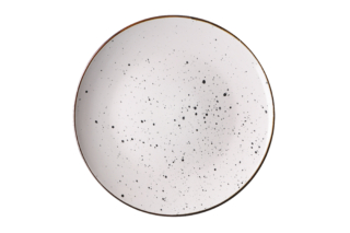 Тарелка обеденная Ardesto Bagheria, 26 см, Bright white AR2926WGC