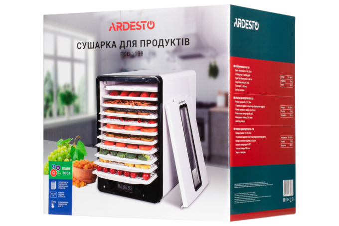 Сушилка для продуктов Ardesto FDB-1138