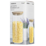 Ardesto Fresh series storage jar round, 1000 ml AR1310BLR