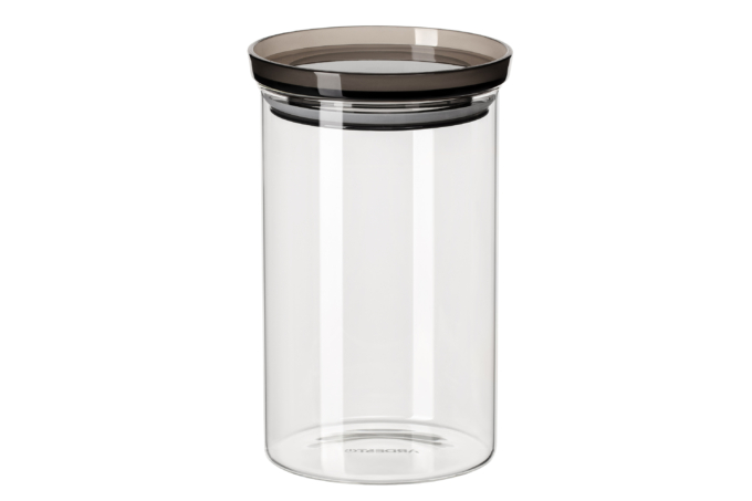 Jar Ardesto Fresh, 900 ml, glass, plastic, silicone AR1309SF