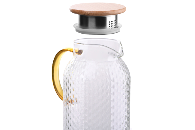 Pitcher Dew with bamboo lid ARDESTO, 1500 ml, AR2615PG
