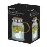 Pitcher Dew with bamboo lid ARDESTO, 1500 ml, AR2615PG