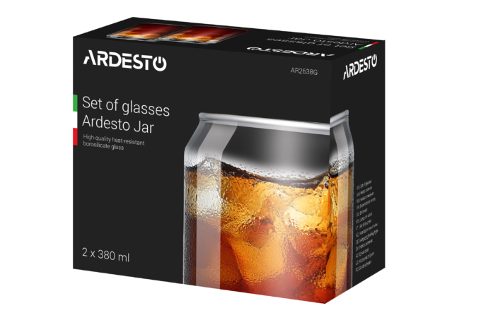 Набір склянок ARDESTO Jar AR2638G