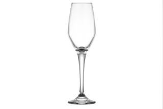 Набір бокалів для шампанського ARDESTO Loreto 6 шт, 230 мл, скло AR2623LC