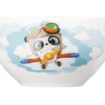 Набір дитячого посуду ARDESTO Panda pilot, 3 предмети, порцеляна AR3451PS