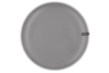 Dinner plate ARDESTO Cremona, 26 см, Dusty grey, ceramics AR2926GRC