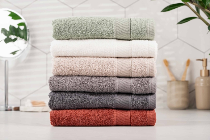 Terry towel ARDESTO SuperSoft, grey, 30×50 cm ART2230SL