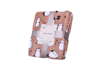 Blanket ARDESTO Flannel, cats, 160×200 cm ART0108PB