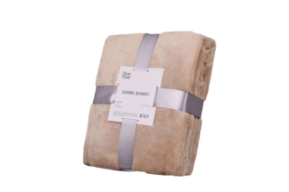 Blanket ARDESTO Flannel, beige, 160х200 cm ART0205SB