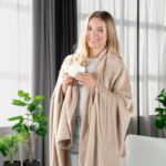 Blanket ARDESTO Flannel, beige, 200х220 cm ART0206SB