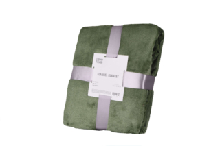 Плед ARDESTO Flannel, зеленый, 160х200 см ART0209SB