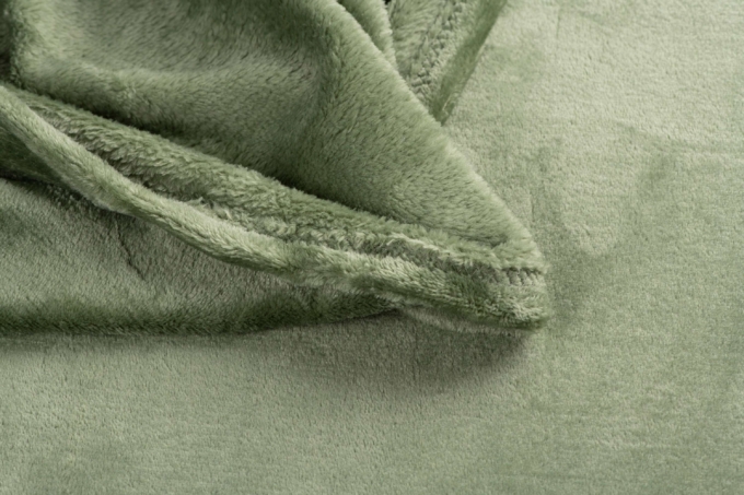 Плед ARDESTO Flannel, зеленый, 160х200 см ART0209SB