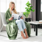 Blanket ARDESTO Flannel, green, 160х200 cm ART0209SB