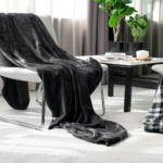 Blanket ARDESTO Flannel, dark grey, 160х200 cm ART0210SB