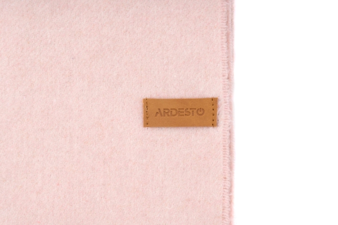 Blanket ARDESTO Leonardo Moon, pink, 140×200 cm ART0602LM