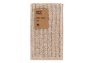Terry towel ARDESTO Air, beige, 30×50 cm ART2130SF