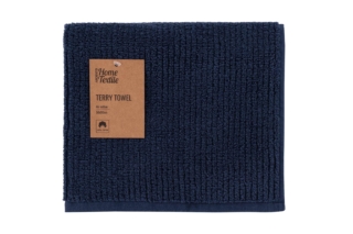 Terry towel ARDESTO Air, navy, 50×90 cm ART2150NA