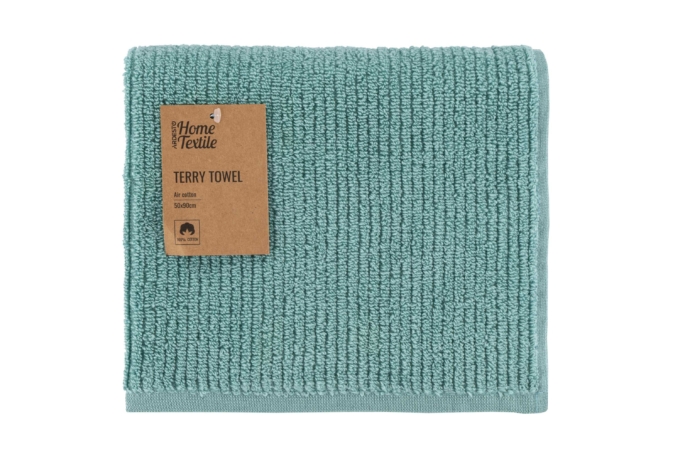 Terry towel ARDESTO Air, aqua, 50×90 cm ART2150SA