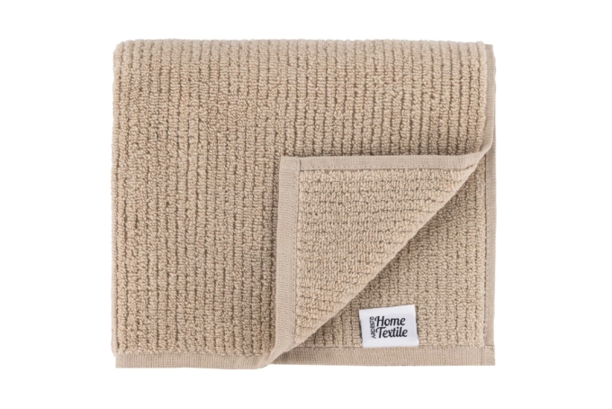 Terry towel ARDESTO Air, beige, 50×90 cm ART2150SF