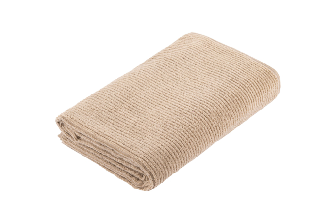 Terry towel ARDESTO Air, beige, 70×140 cm