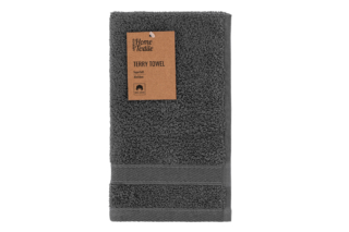 Terry towel ARDESTO SuperSoft, coal, 30×50 cm ART2230MC