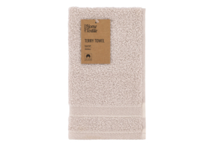 Terry towel ARDESTO SuperSoft, beige, 30×50 cm ART2230NS