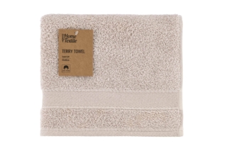 Terry towel ARDESTO SuperSoft, beige, 50×90 cm ART2250NS