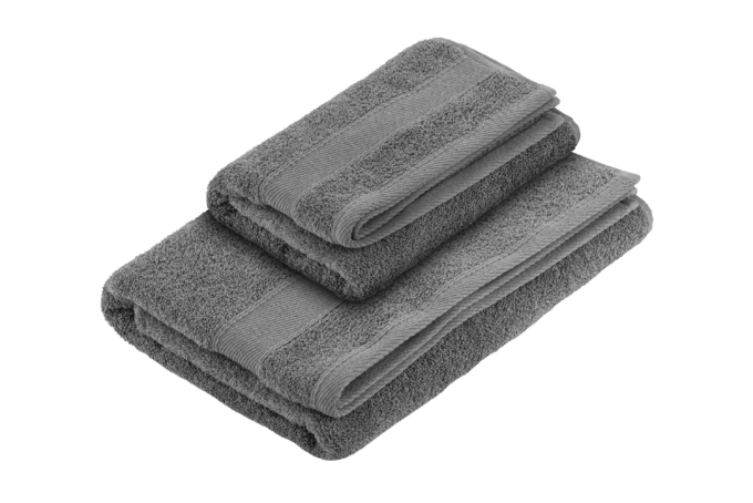 Terry towel ARDESTO SuperSoft, grey, 50×90 cm ART2250SL