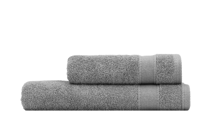 Terry towel ARDESTO SuperSoft, grey, 50×90 cm ART2250SL