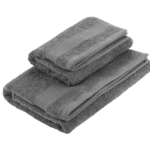 Terry towel ARDESTO SuperSoft, grey, 70×140 cm ART2270SL