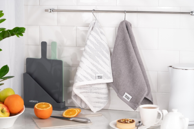 Kitchen towel set ARDESTO SuperSoft ART4060NS