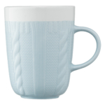 Чашка ARDESTO Кnitti, 330 мл, блакитна, AR3457BL