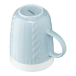 Чашка ARDESTO Кnitti, 330 мл, блакитна, AR3457BL
