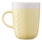 Mug ARDESTO Кnitti, 330 ml, yellow, AR3457Y