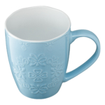 Mug ARDESTO Barocco, 330 ml, light blue, AR3458BL