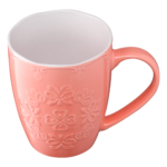 Mug ARDESTO Barocco, 330 ml, pink, AR3458P