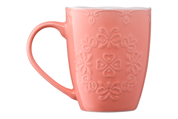 Mug ARDESTO Barocco, 330 ml, pink, AR3458P