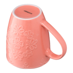 Чашка ARDESTO Barocco, 330 мл, розовая, AR3458P