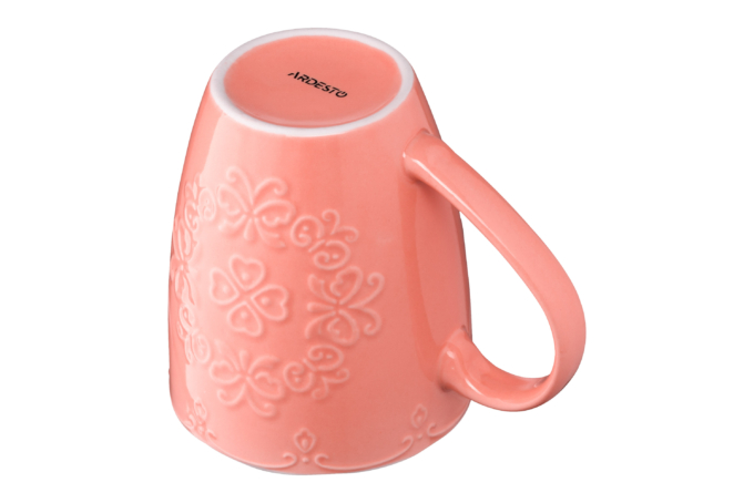 Mug ARDESTO Barocco, 330 ml, pink, AR3458P