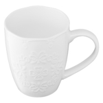 Mug ARDESTO Barocco, 330 ml, white, AR3458W