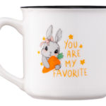 Mug ARDESTO Cute rabbit, 320 ml, AR3460