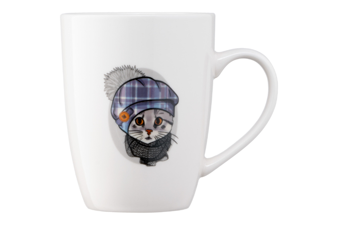 Mug ARDESTO Cute cat, 320 ml, AR3463